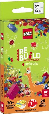Lego: Re-Build Activity Cards Animals
