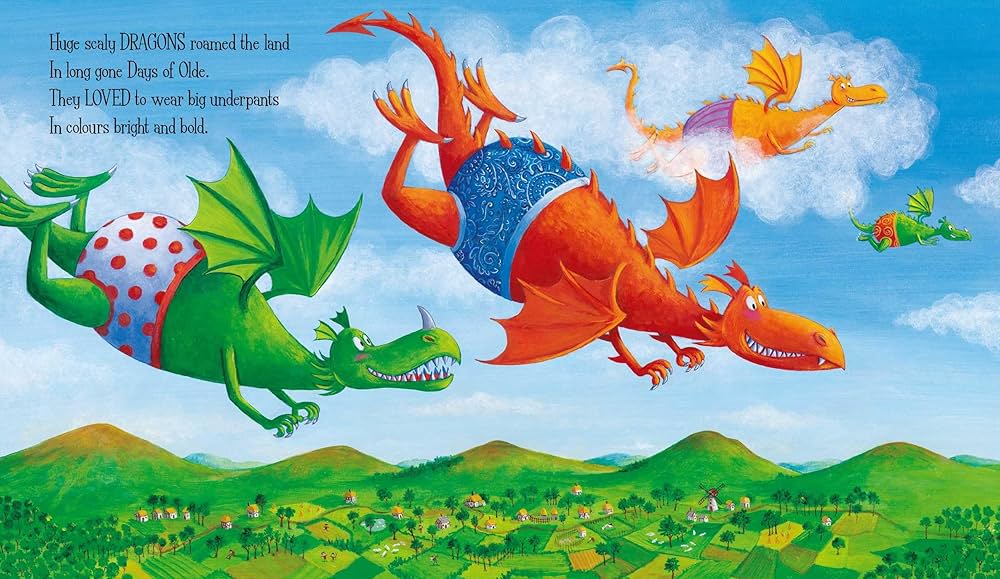 Dragons Love Underpants by Claire Freedman