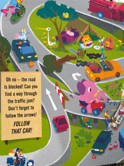 Follow That Car! By Lou Peacock (Board Book)