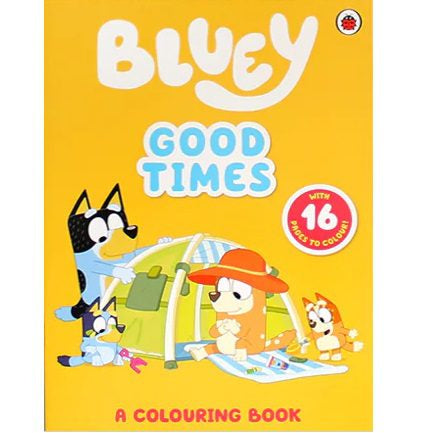 Bluey Good Times Colouring Book