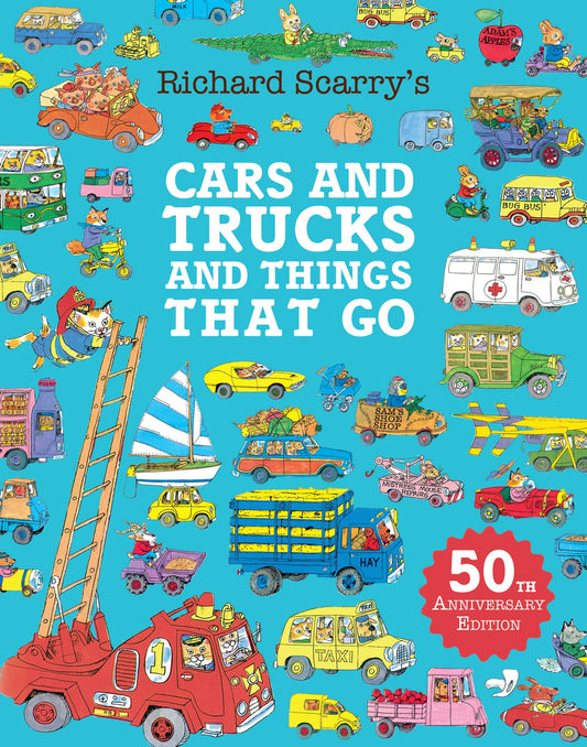 Cars and trucks and things that go by Richard Scarry