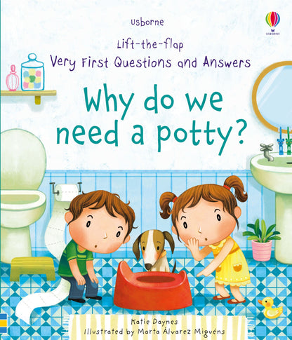 Usborne Lift-the-flap: Why do we need a potty?