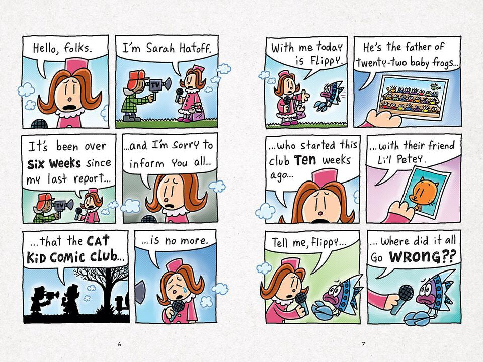 Cat Kid: Comic Club Influencers by Dav Pilkey