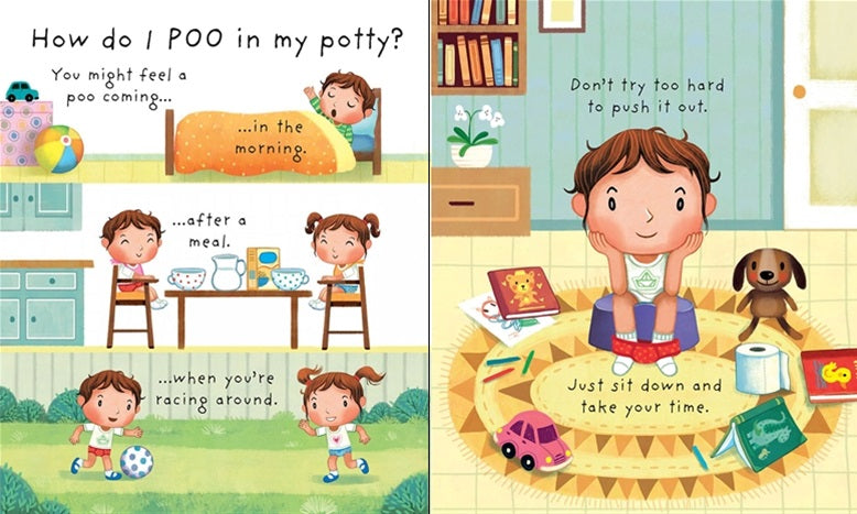 Usborne Lift-the-flap: Why do we need a potty?