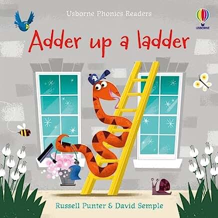 Adder up a Ladder (Phonics Readers):by Russell Punter (Author), David Semple (Illustrator)