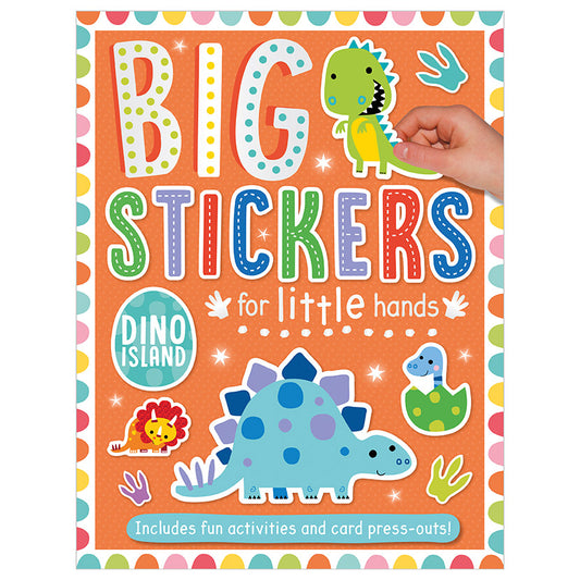 Big Stickers for Little Hands: Dino Island