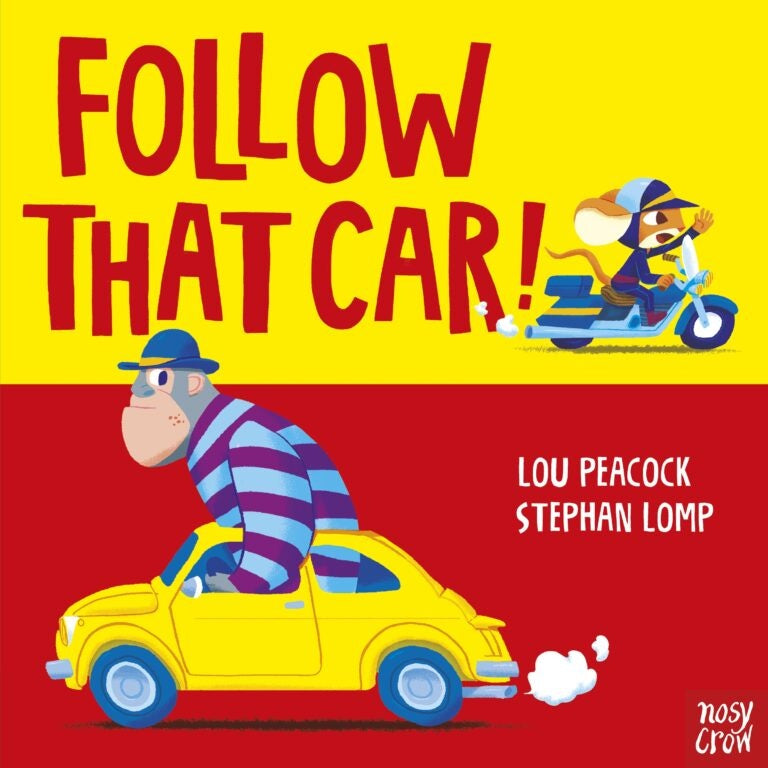 Follow That Car! By Lou Peacock (Board Book)