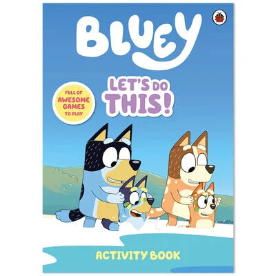 Bluey Let’s Do This Activity Book