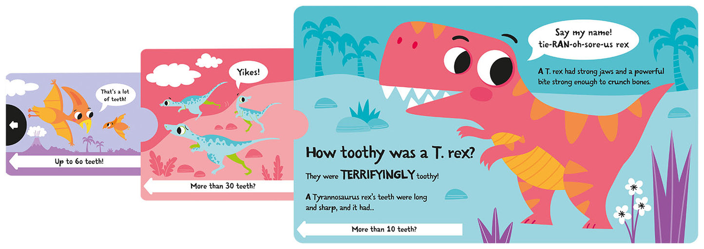 How toothy is a T.Rex? By Lisa Regan & Sarah Wade