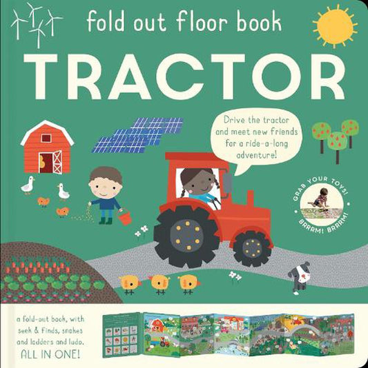 Fold out floor book: Tractor