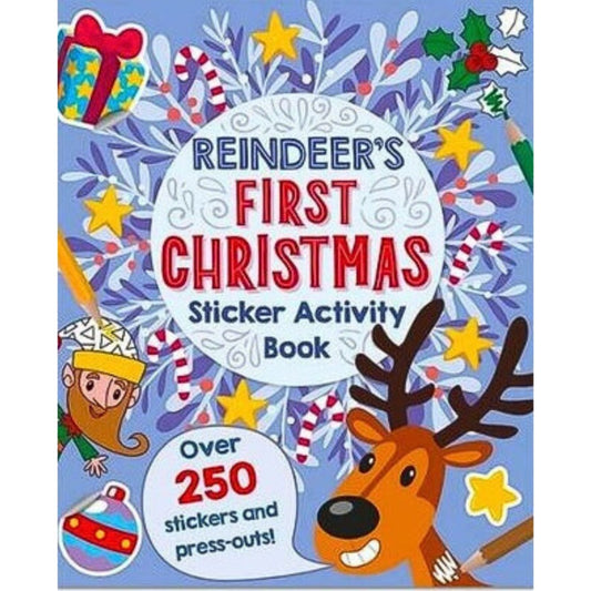 Igloo Books: Reindeer’s first christmas sticker activity book