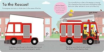 How It Works: Fire Engine (Board Book)