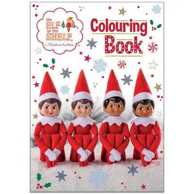 Elf on the Shelf Colouring Book