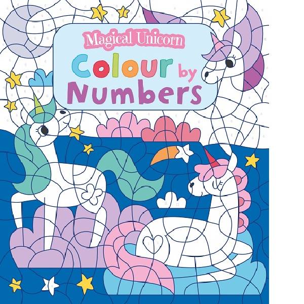 Magical Unicorn: Colour by numbers