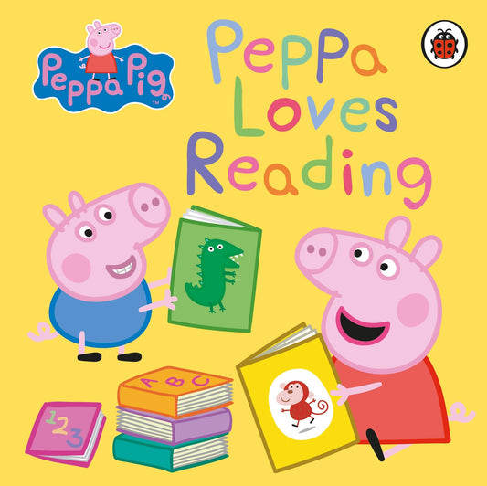Peppa loves reading (Board Book)