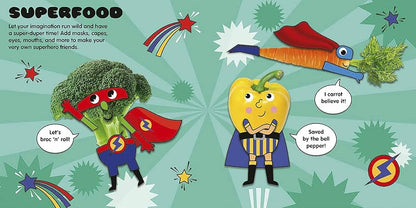 Crazy Stickers: Create-A-Superhero