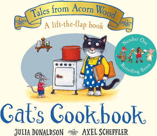 Cat’s Cookbook by Julia Donaldson (Board Book)