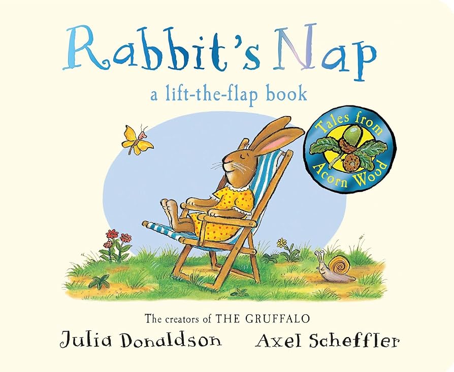 Rabbit’s Nap by Julia Donaldson (Board Book)