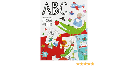 ABC: A hide and seek jigsaw and book