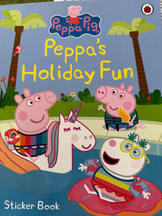 Peppa’s Holiday Fun Sticker book