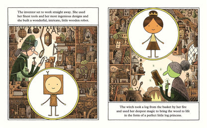 The little wooden robot and the log princess by Tom Gauld