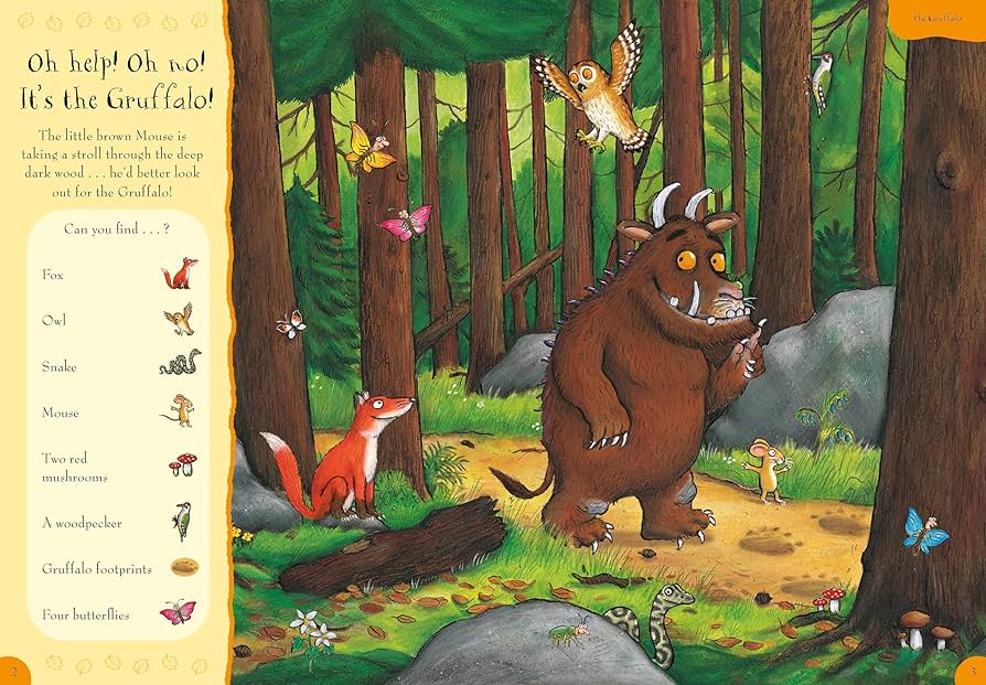 The Gruffalo and friends: Search and find