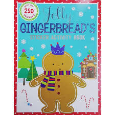 Jolly Gingerbread’s sticker activity book