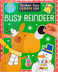 Busy Reindeer sticker activity book