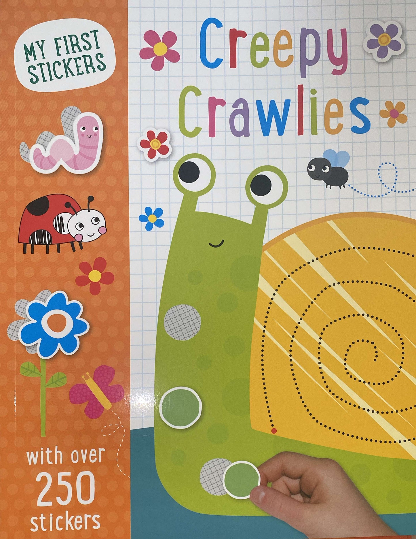 My first stickers- Creepy Crawlies