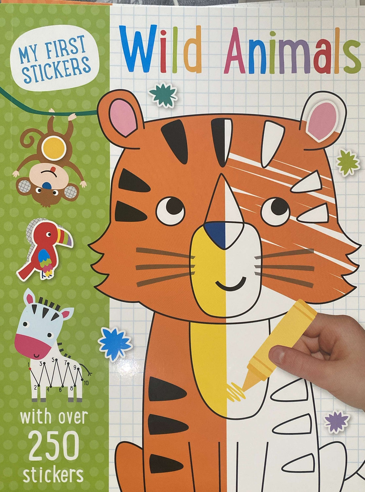 My first stickers- Wild Animals