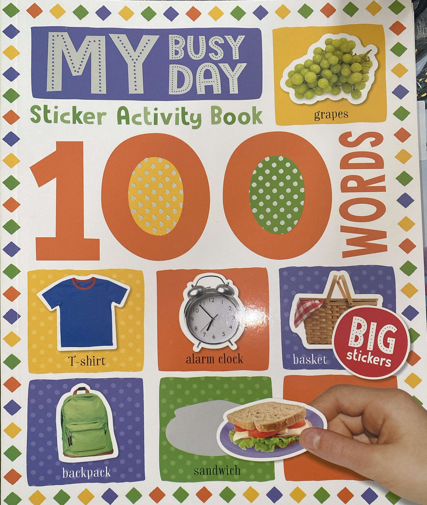 100 Words-  My Busy Day Sticker Activity Book