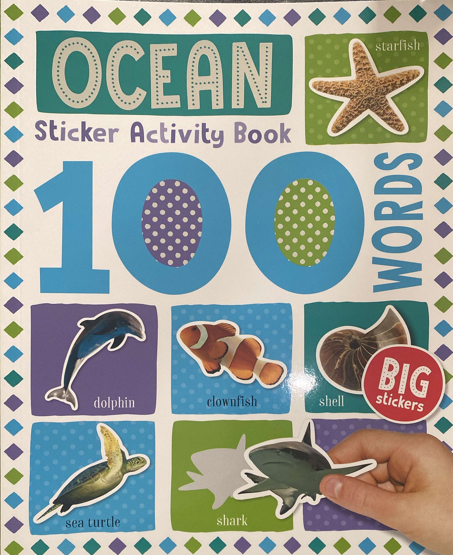 100 Words- Ocean Sticker Activity Book