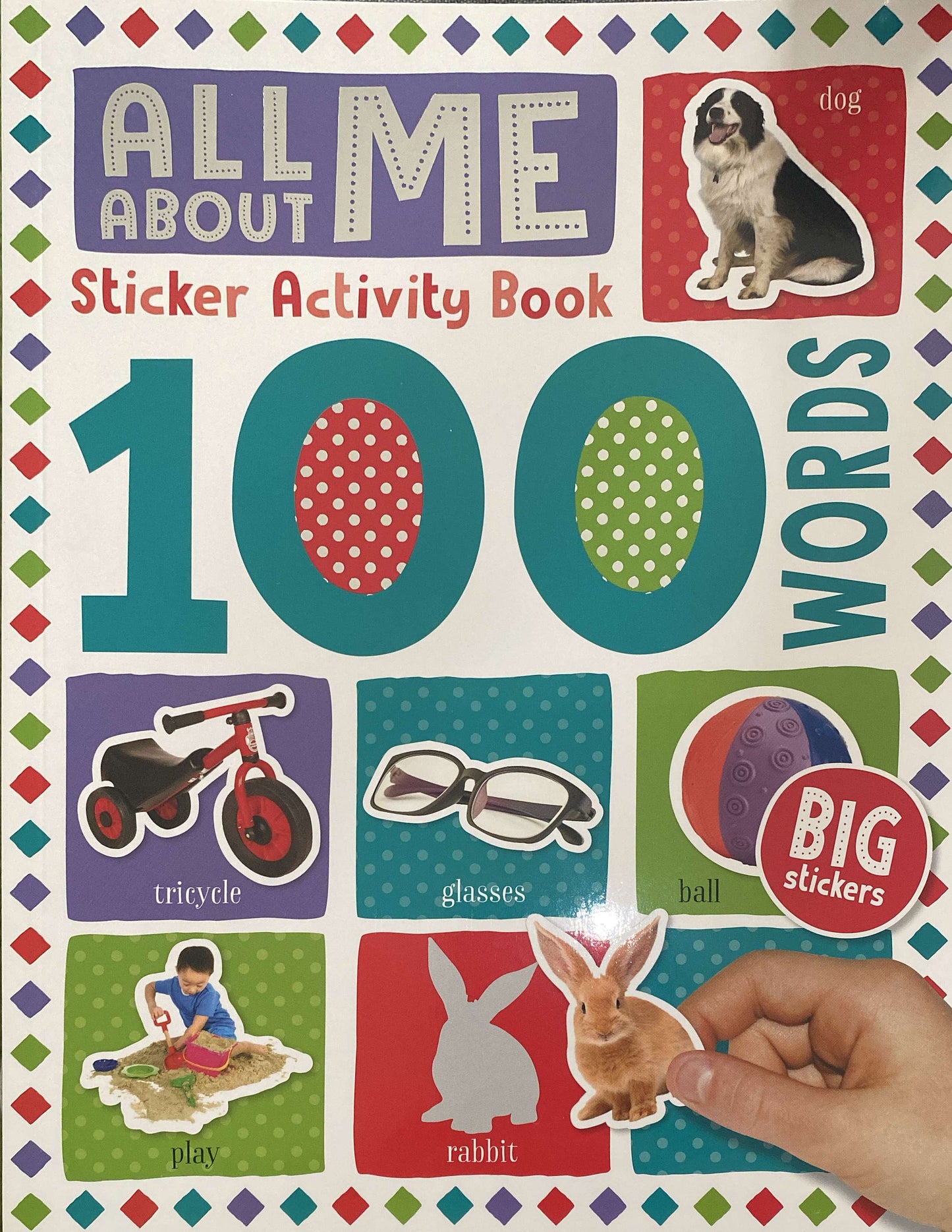 100 Words- All About Me Sticker Activity Book