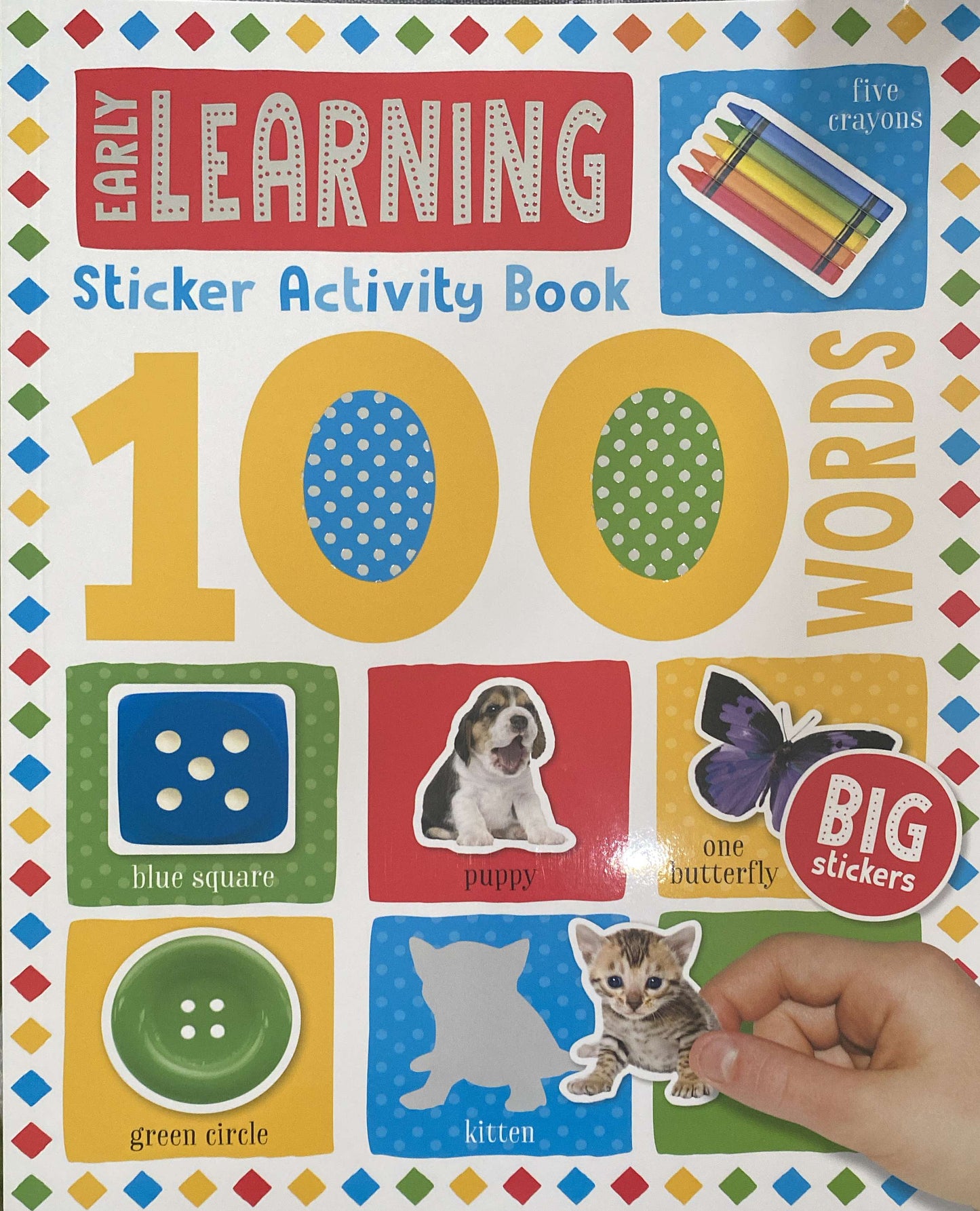 100 Words- Early Learning Sticker Activity Book