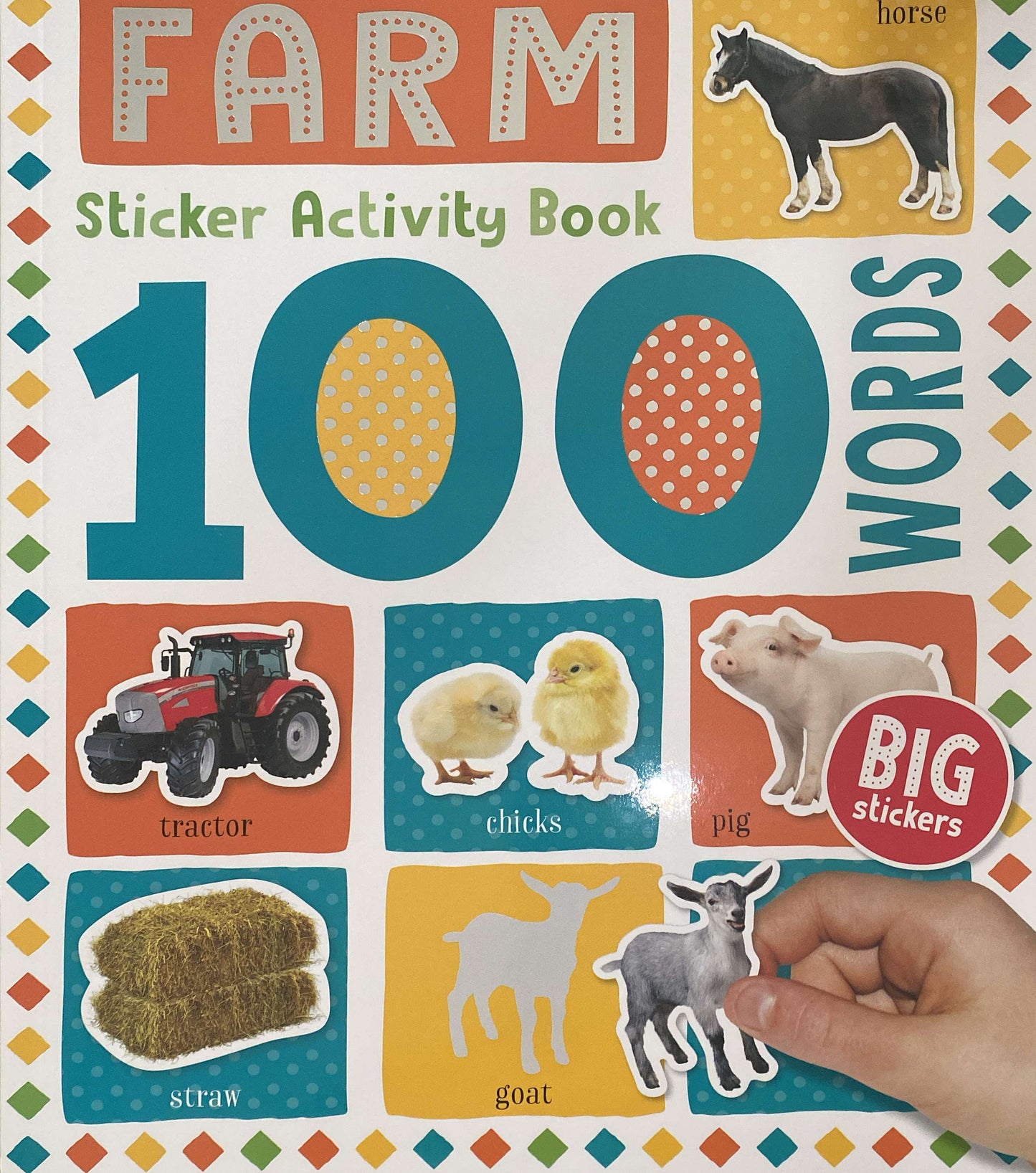 100 Words- Farm Sticker Activity Book