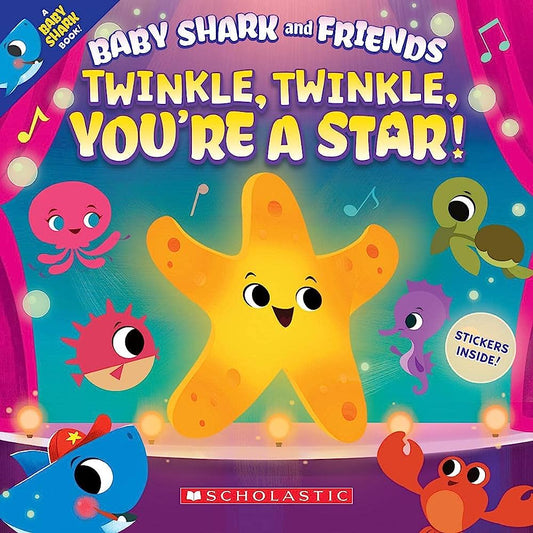 Twinkle Twinkle, You're a Star: 1 (Baby Shark and Friends) by John John Bajet