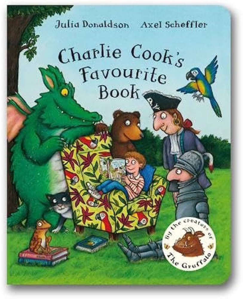 Charlie Cook's Favourite Book by Julia Donaldson and Axel Scheffler