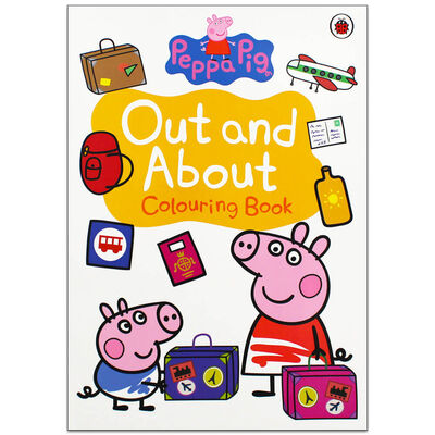 Out and About Colouring Book: Peppa Pig