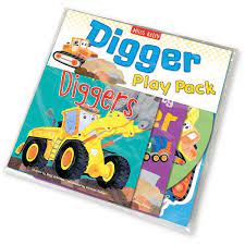 Digger Play Pack- Miles Kelly