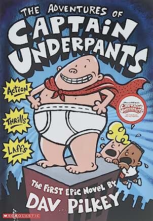 The Adventures of Captain Underpants Paperback by Dav Pilkey